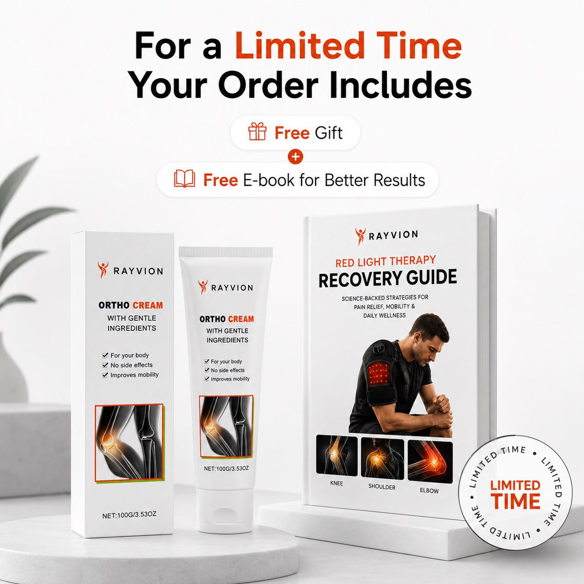 Rayvion TriFlex Shoulder, Knee & Elbow Therapy Wrap
